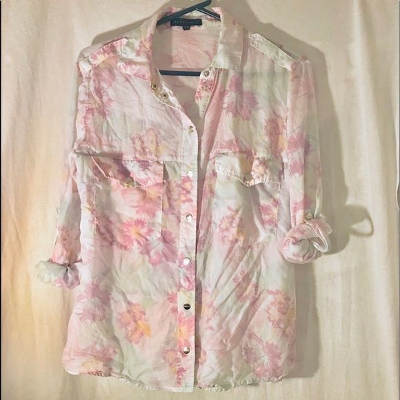 Anthropologie Sanctuary Button Down Shirt - Picture 2 of 8